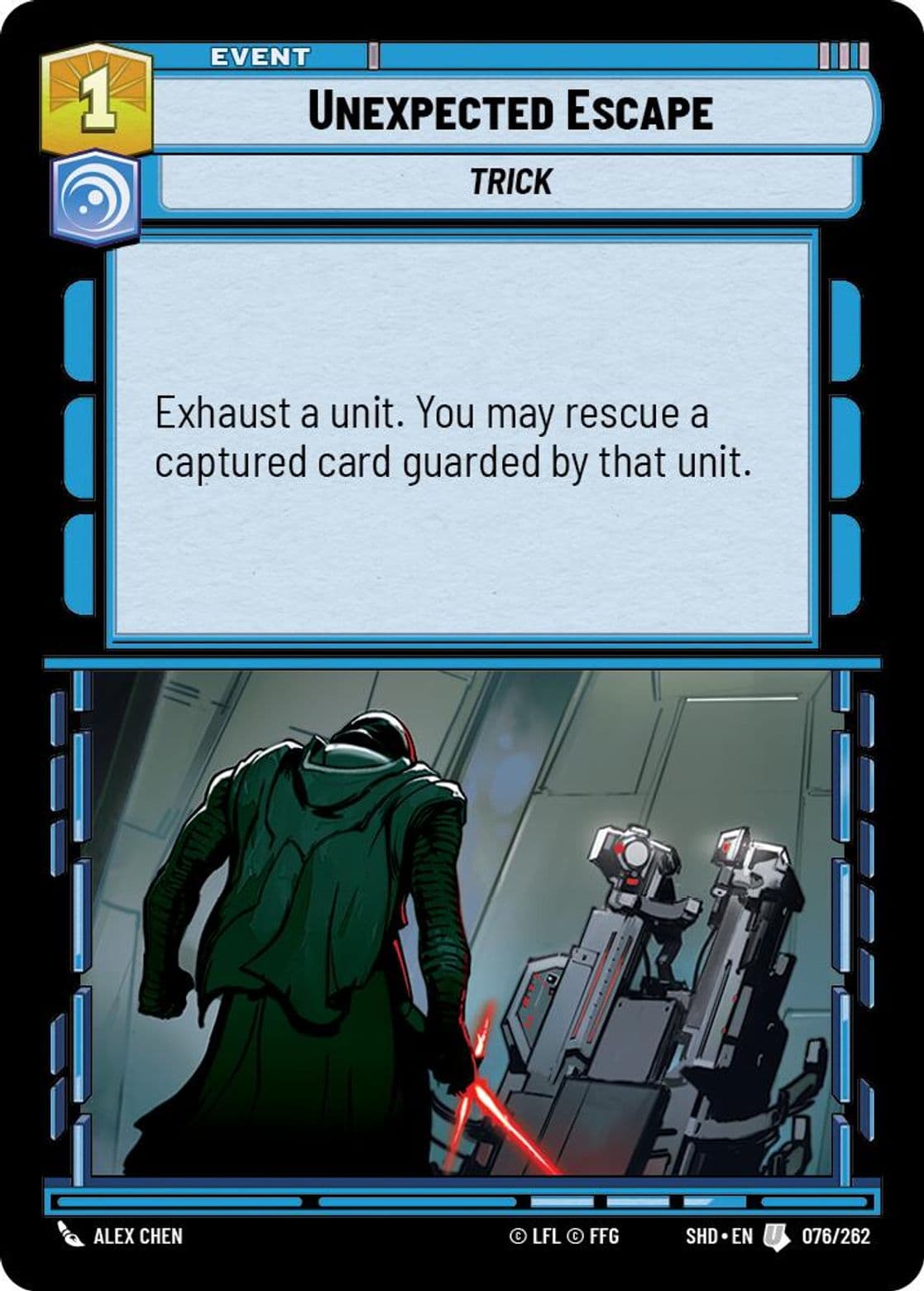 Unexpected Escape, Standard