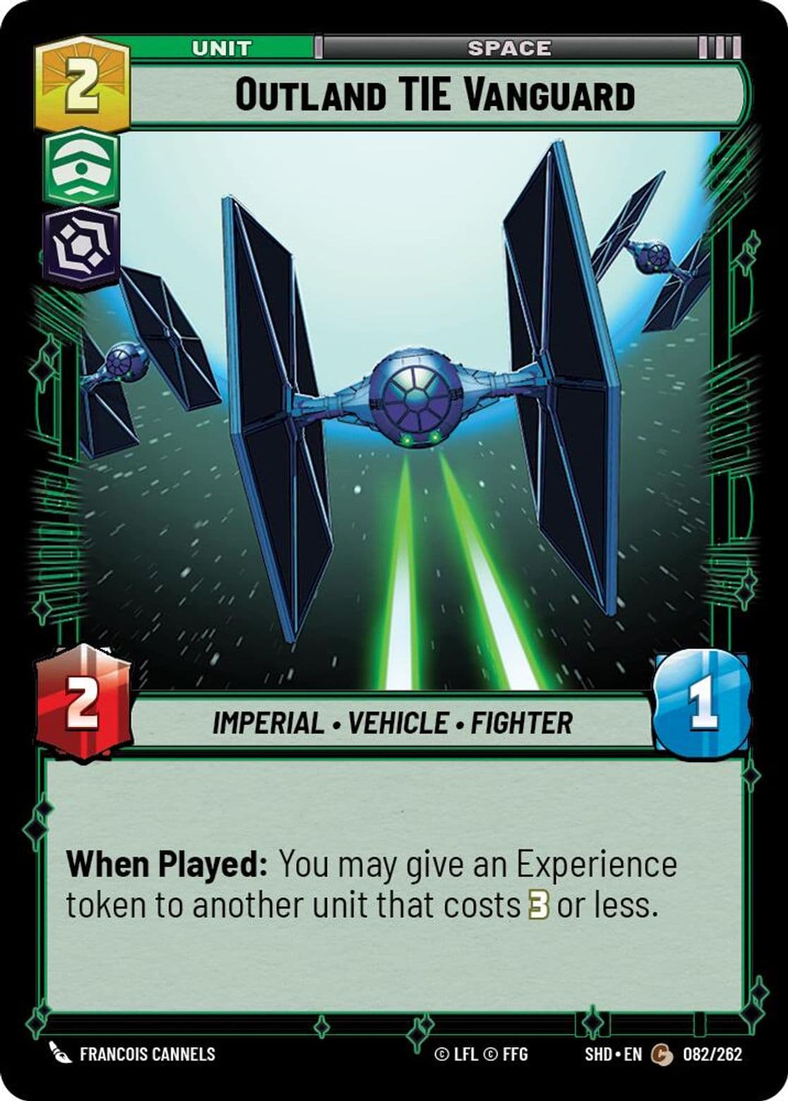 Outland TIE Vanguard, Standard