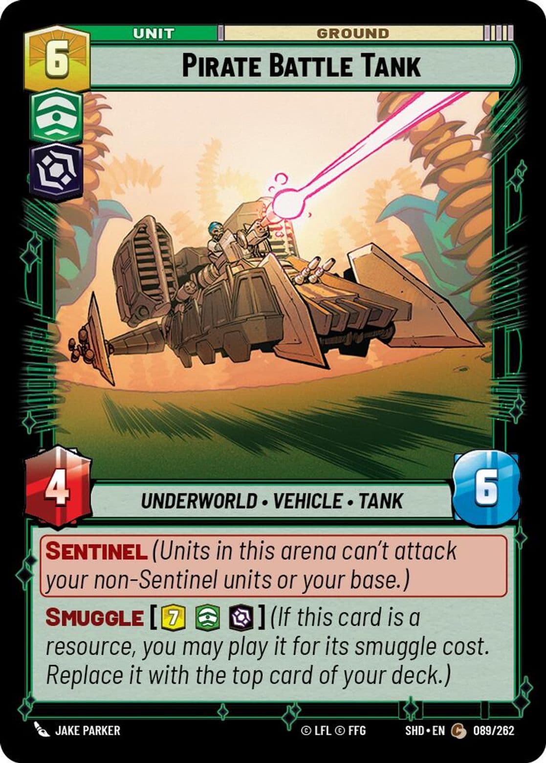 Pirate Battle Tank, Standard