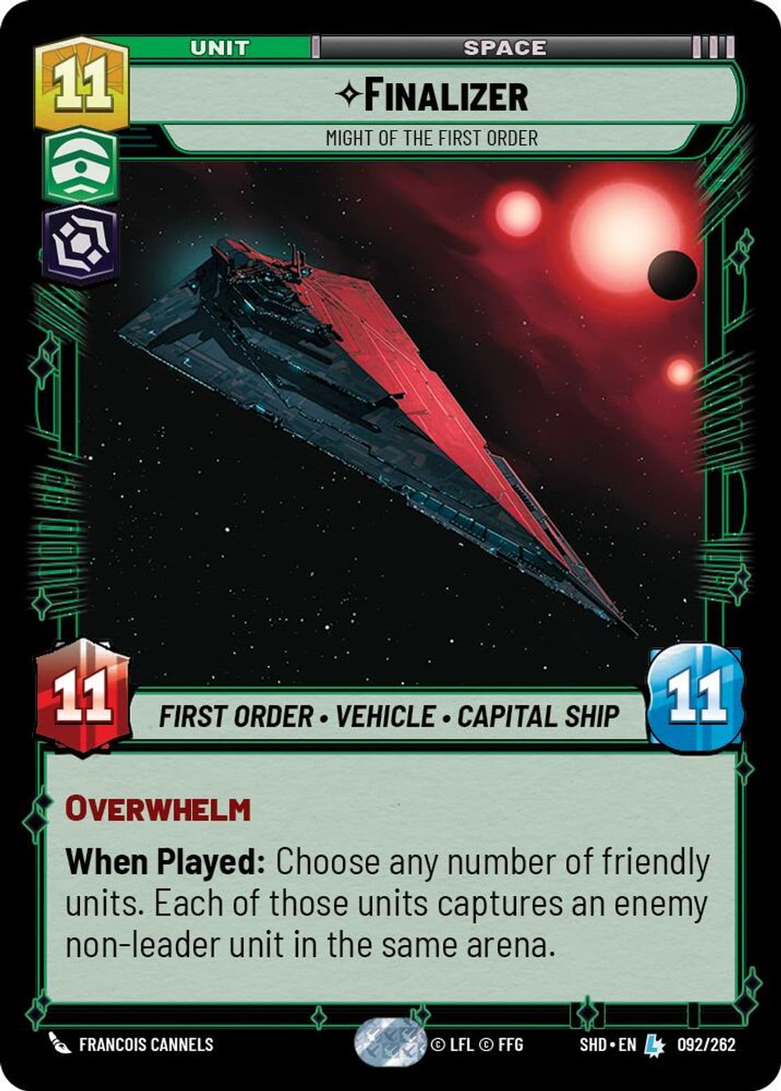 Finalizer, Might of the First Order, Standard