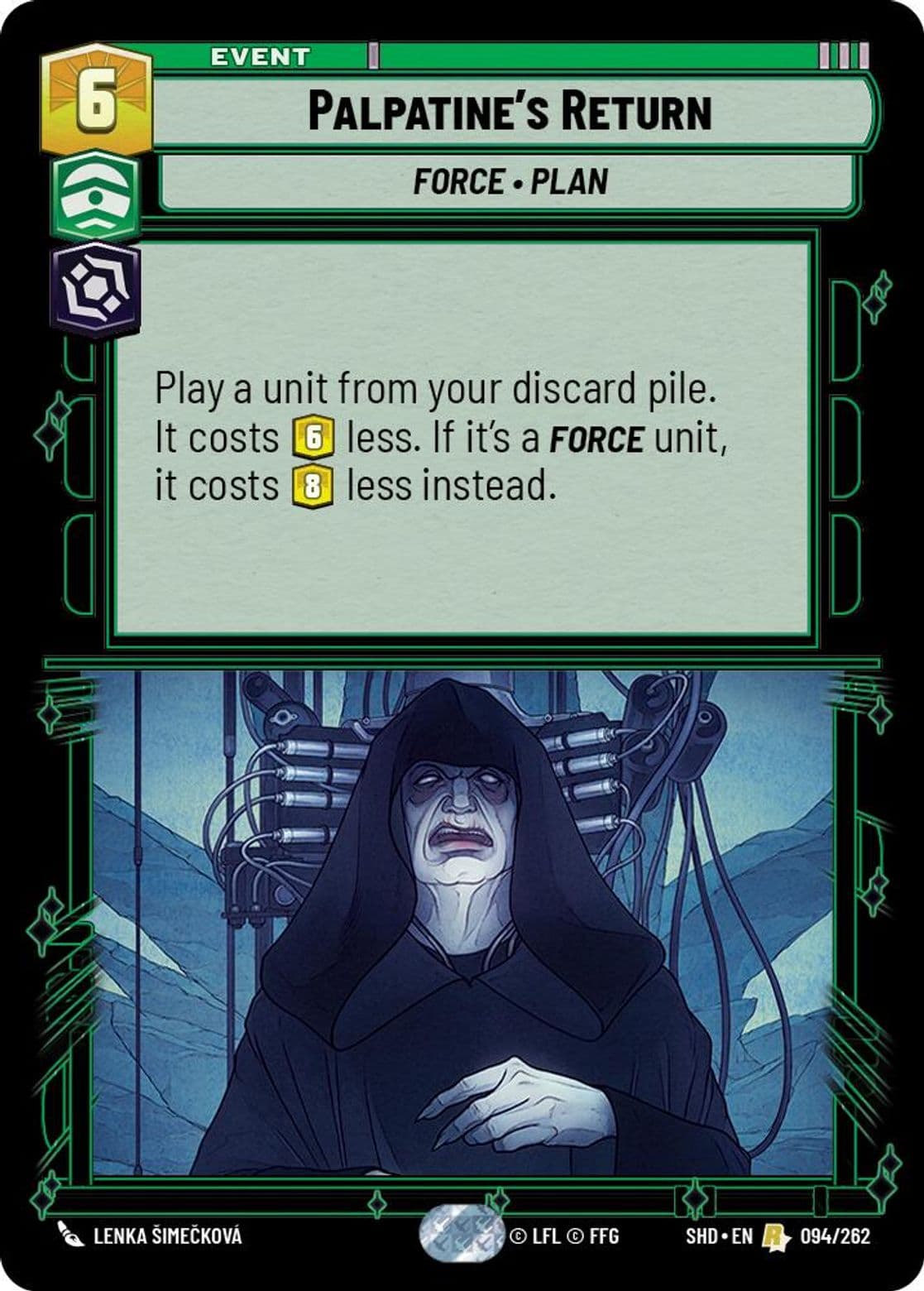 Palpatine's Return, Standard