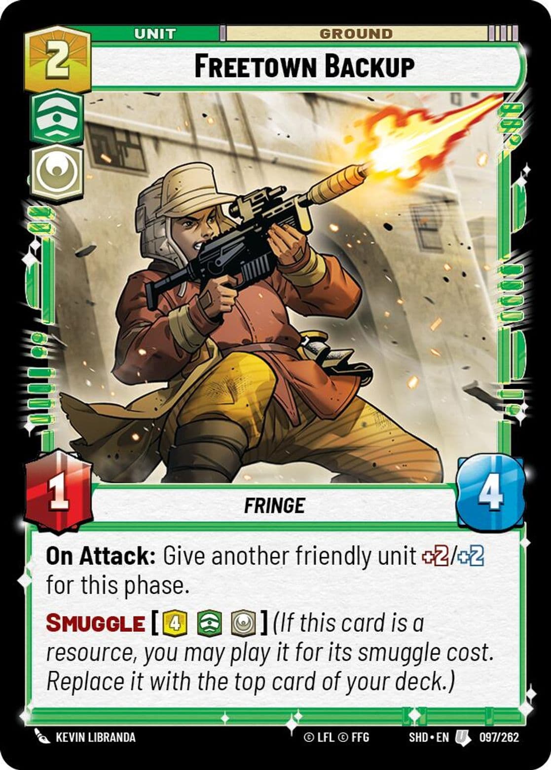 Freetown Backup, Standard