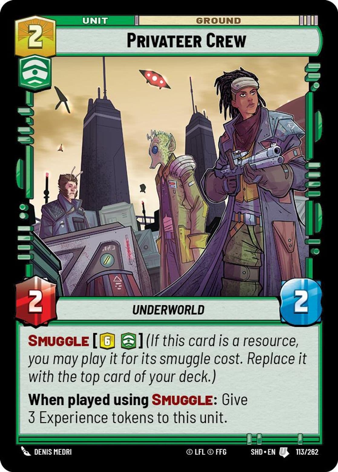 Privateer Crew, Standard