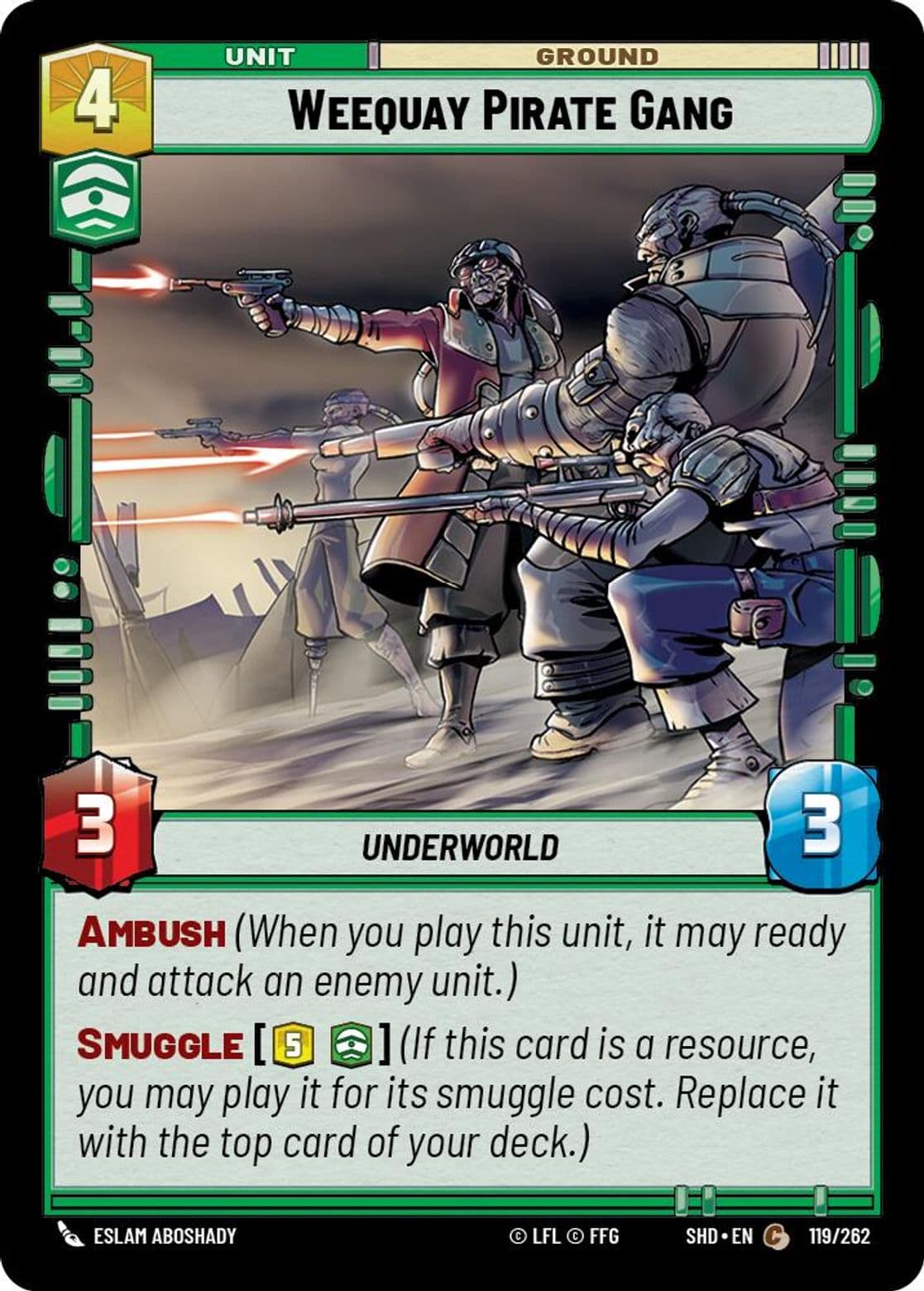 Weequay Pirate Gang, Standard