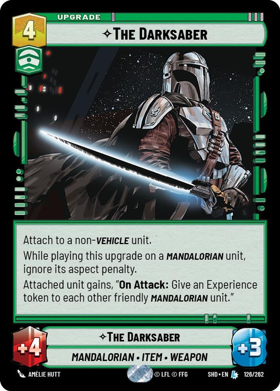 The Darksaber, Standard