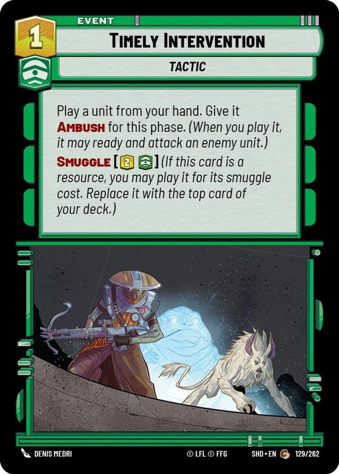 Timely Intervention, Standard