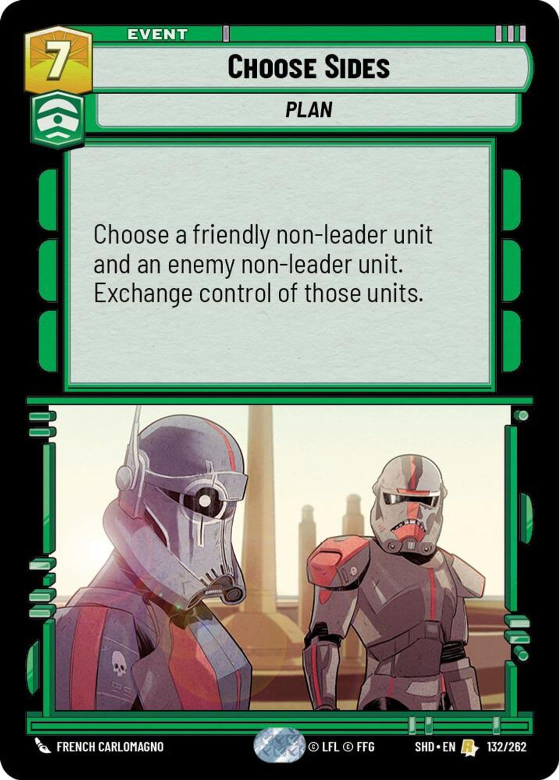 Choose Sides, Standard