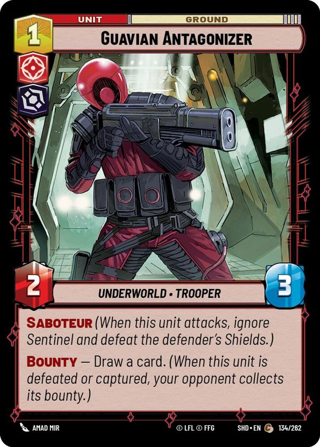 Guavian Antagonizer, Standard