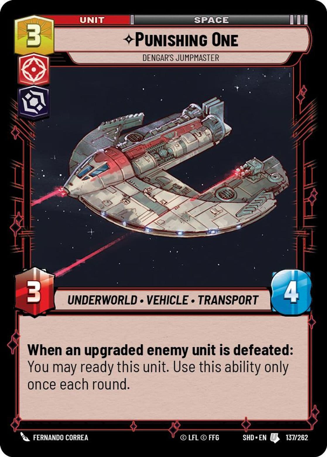 Punishing One, Dengar's Jumpmaster (Standard)