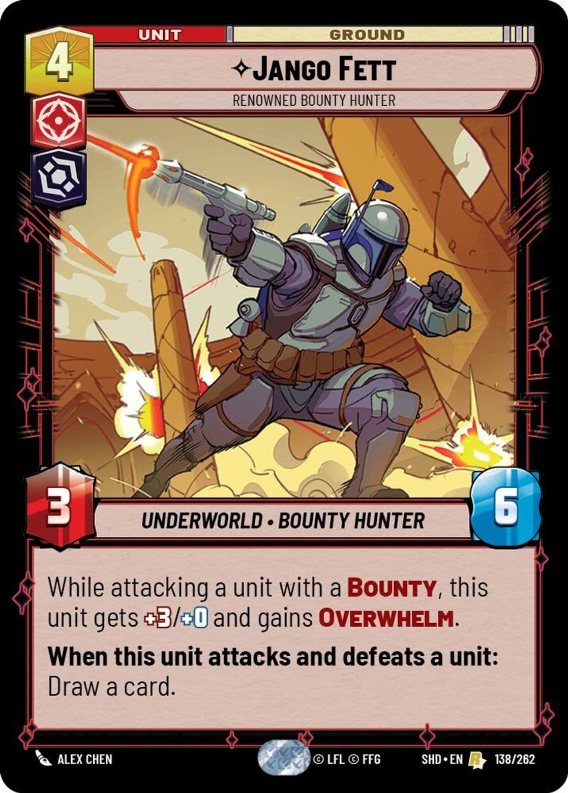 Jango Fett, Renowned Bounty Hunter, Standard