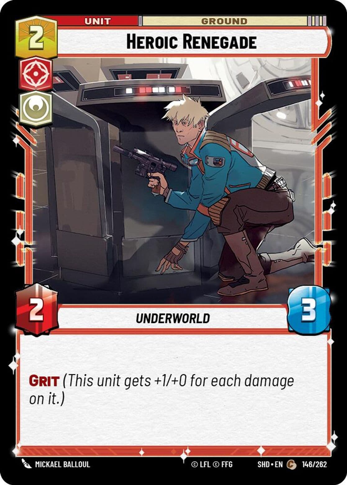 Heroic Renegade, Standard