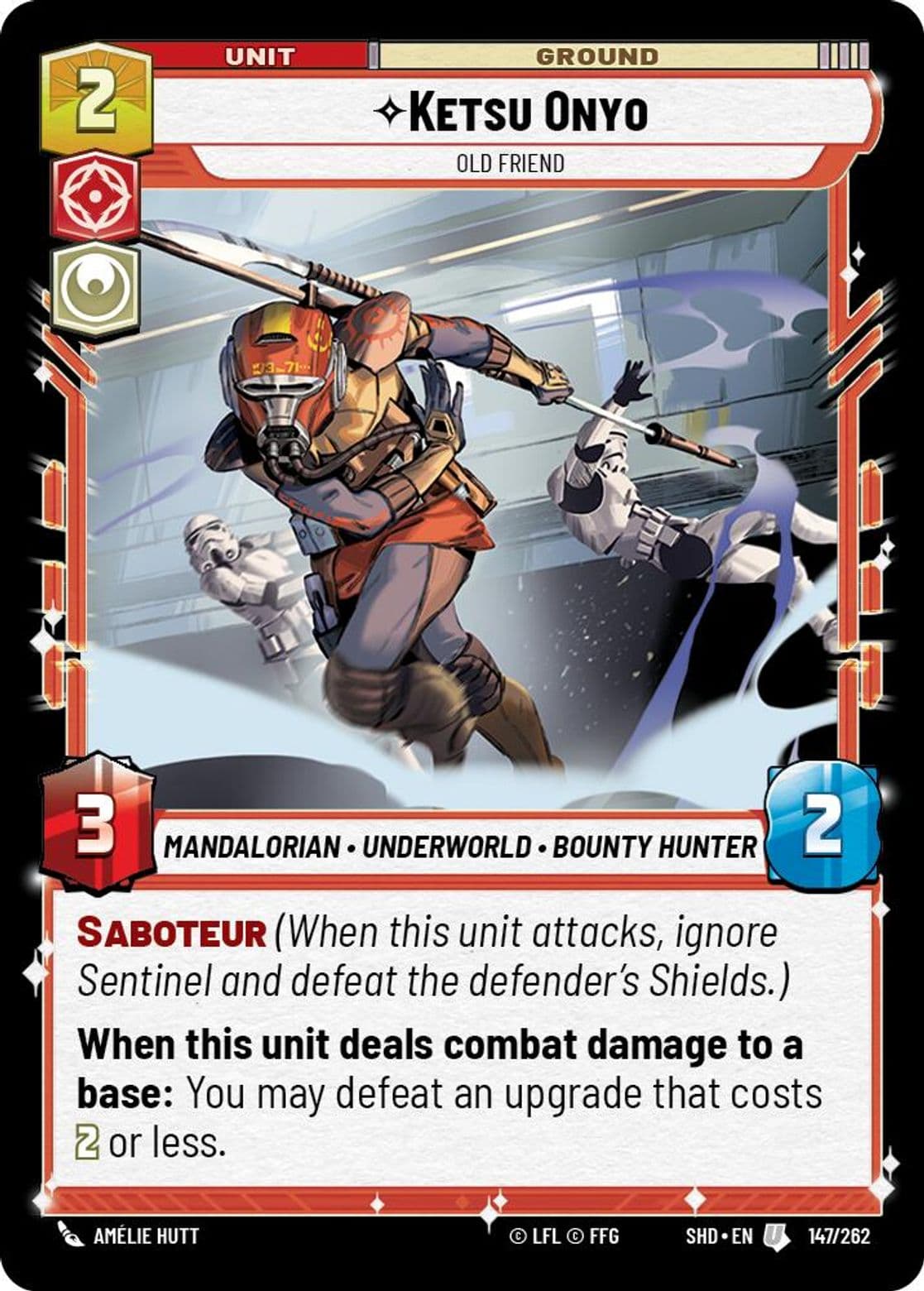 Ketsu Onyo, Old Friend, Standard