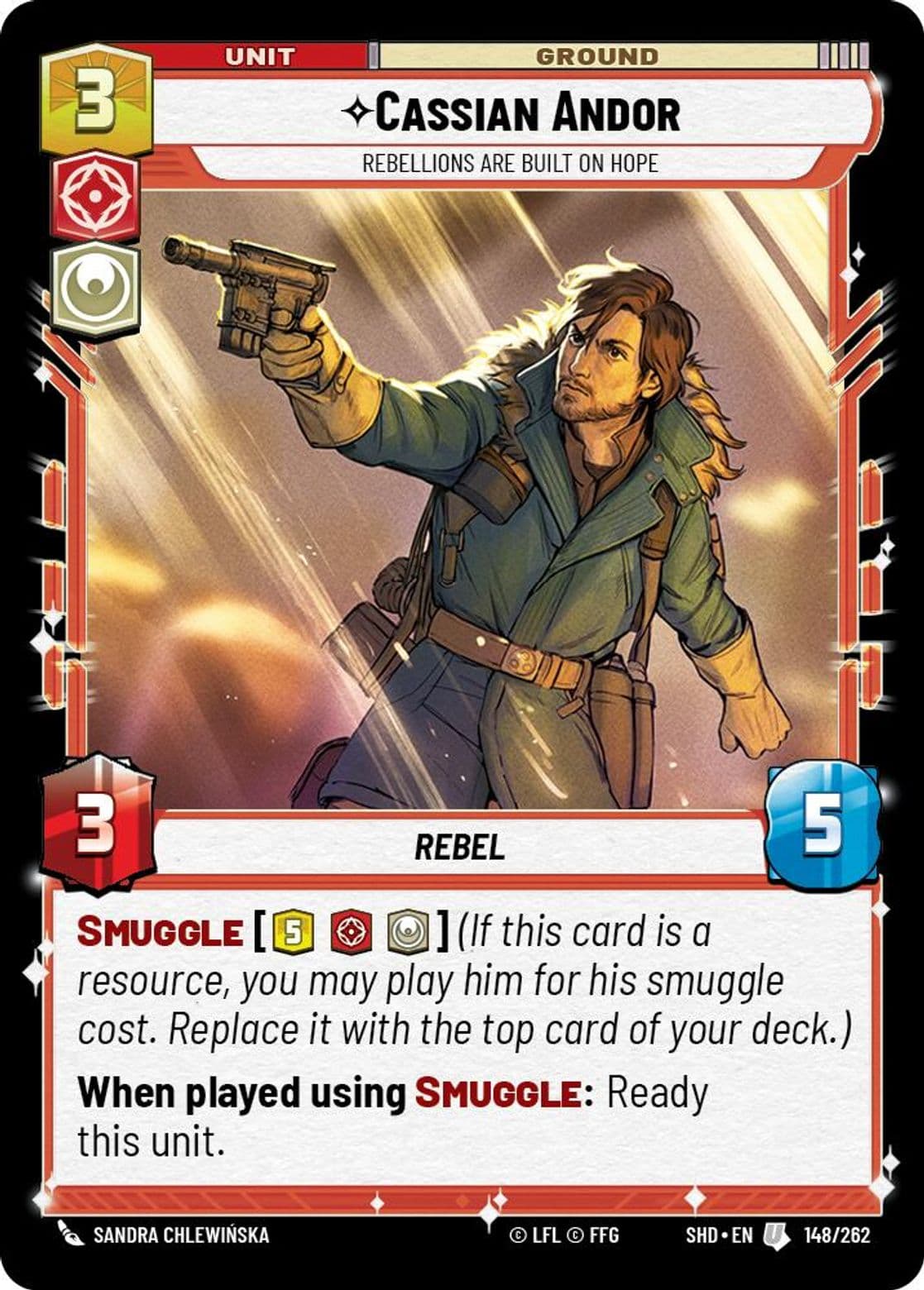 Cassian Andor, Rebellions Are Built On Hope, Standard