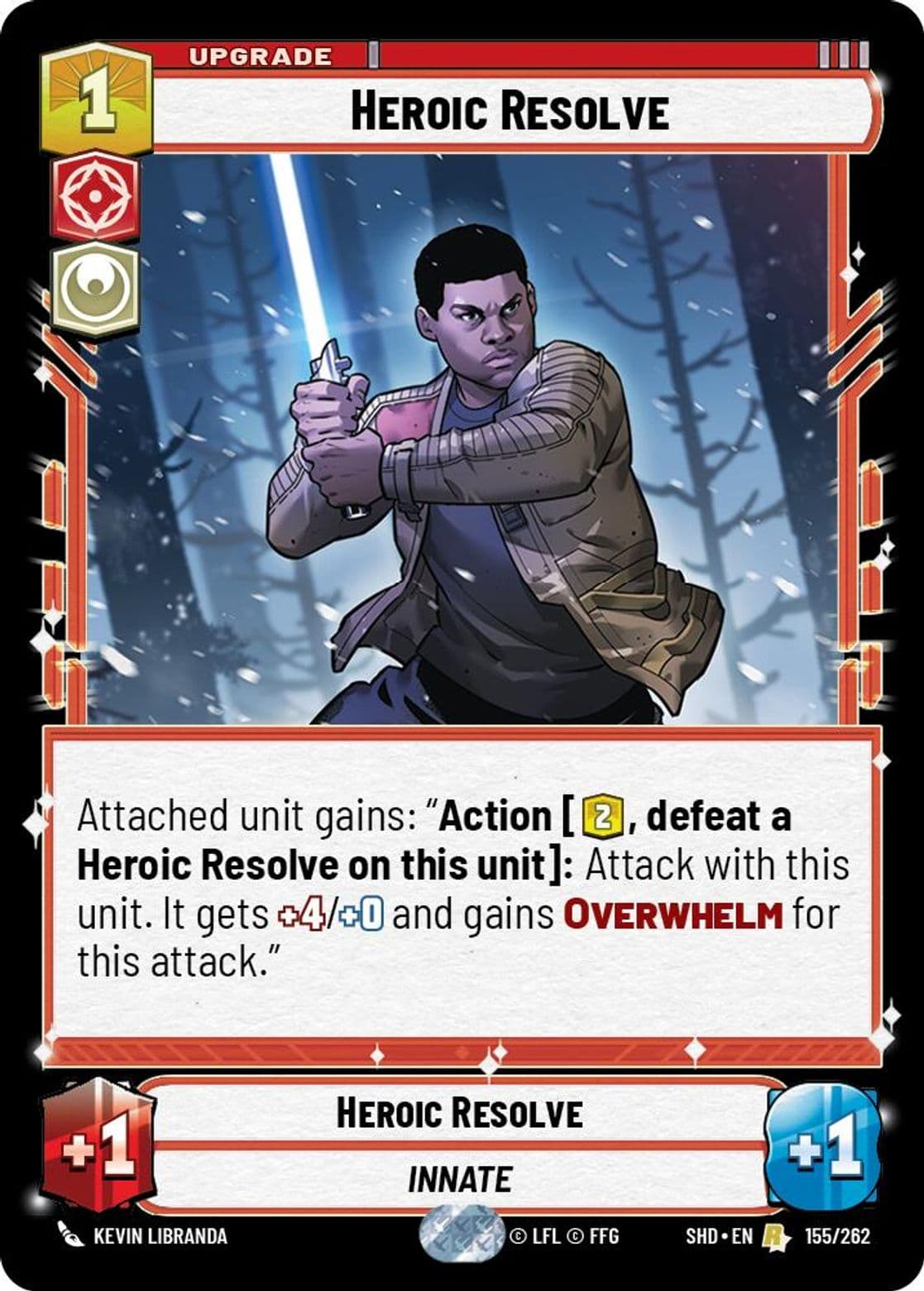 Heroic Resolve, Standard