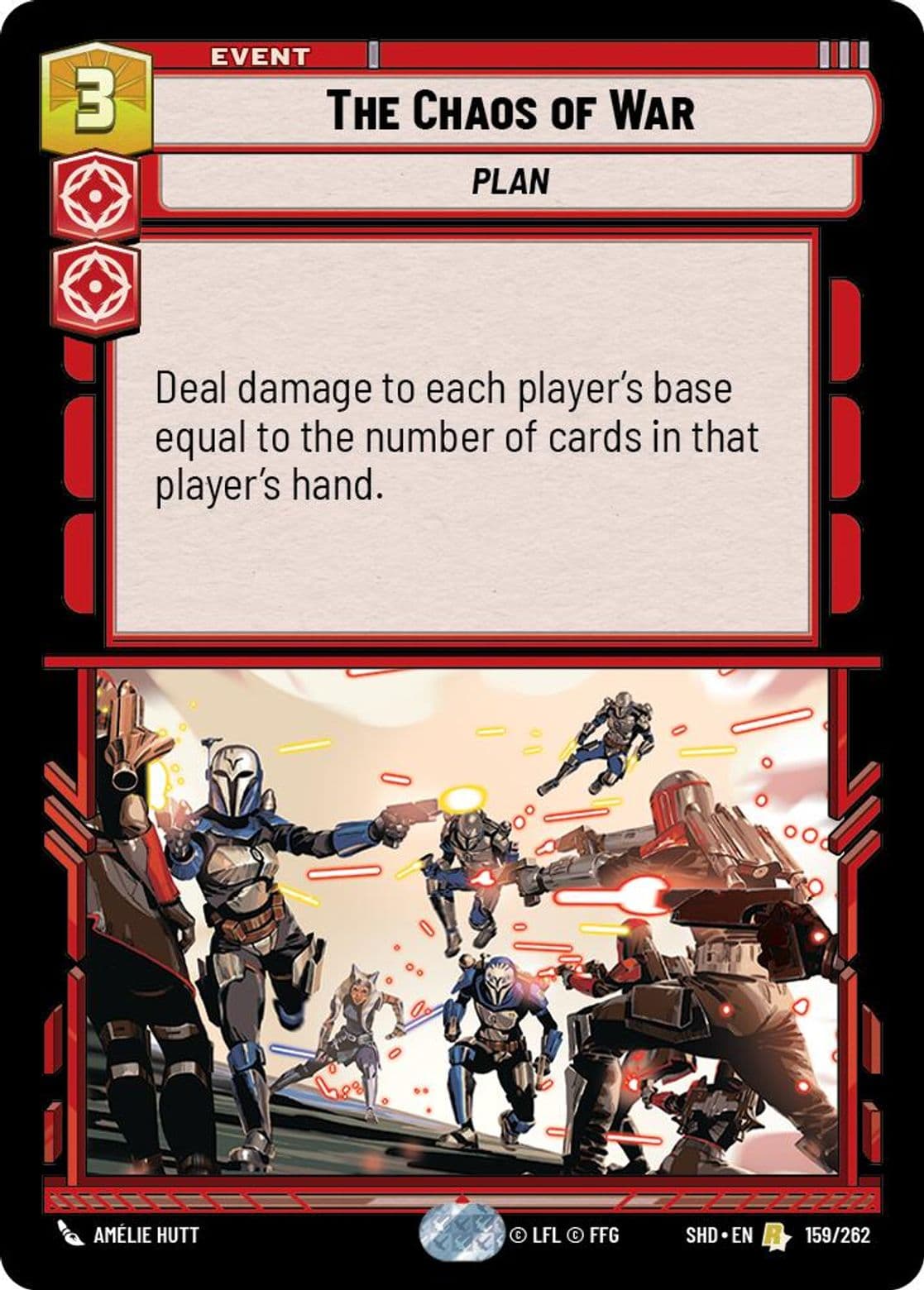 The Chaos of War, Standard