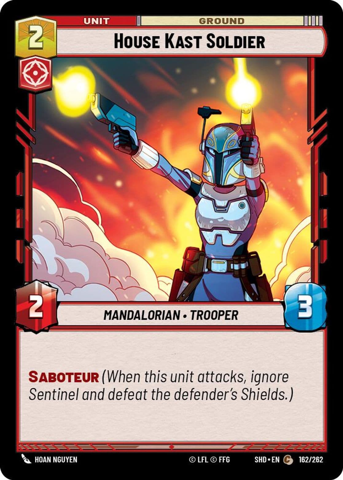 House Kast Soldier, Standard