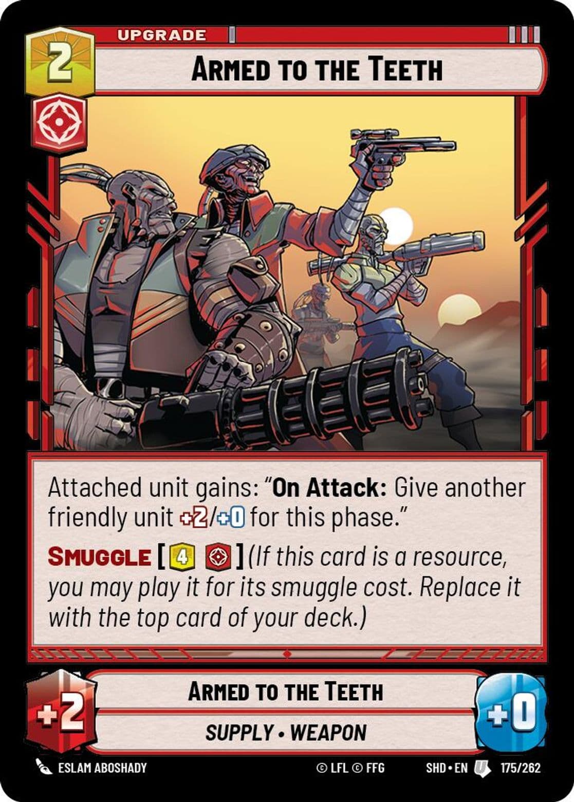 Armed to the Teeth, Standard