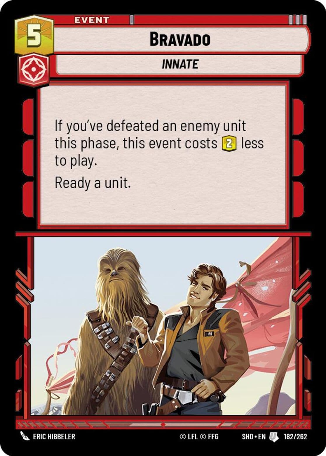 Bravado, Standard
