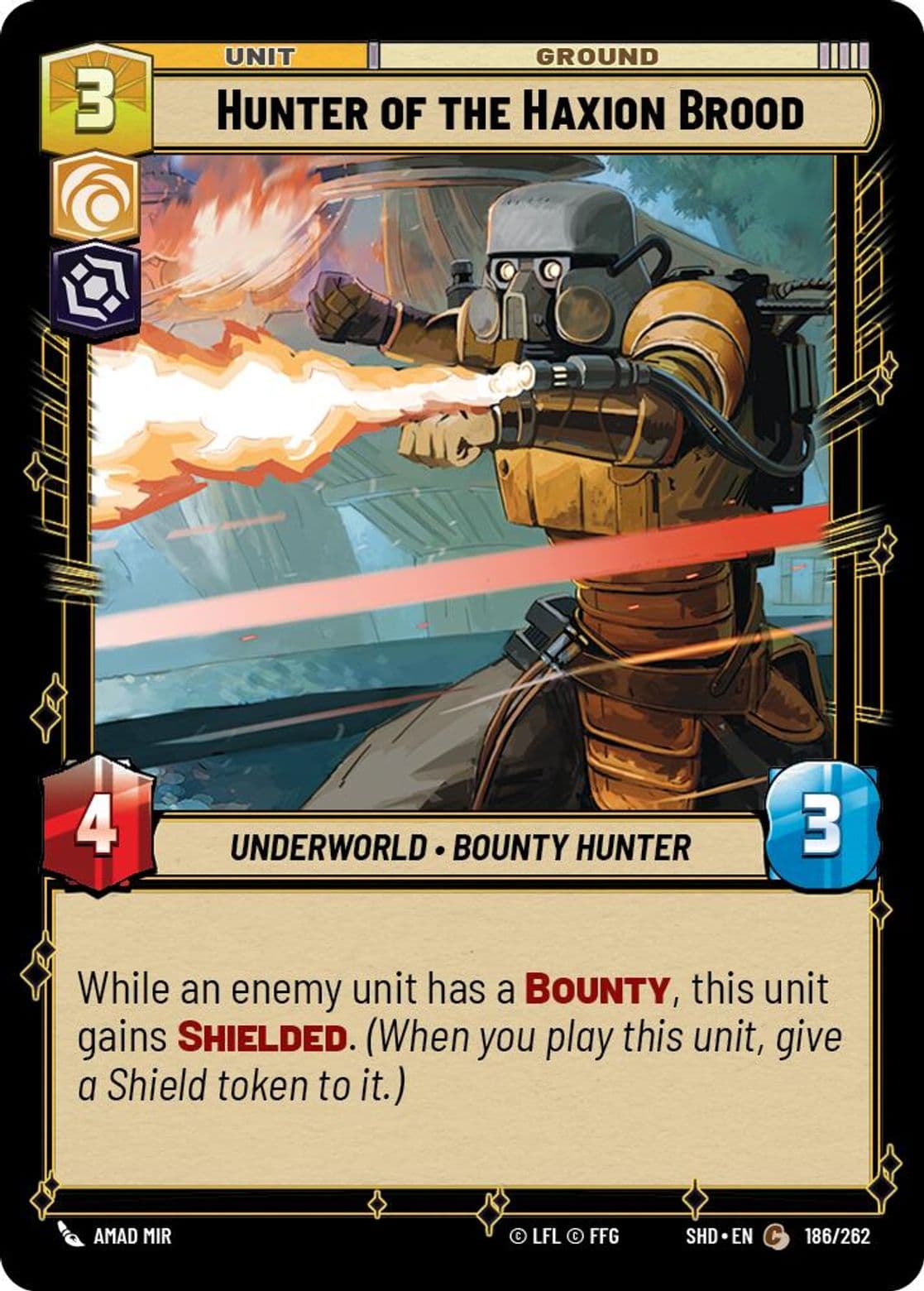 Hunter of the Haxion Brood, Standard