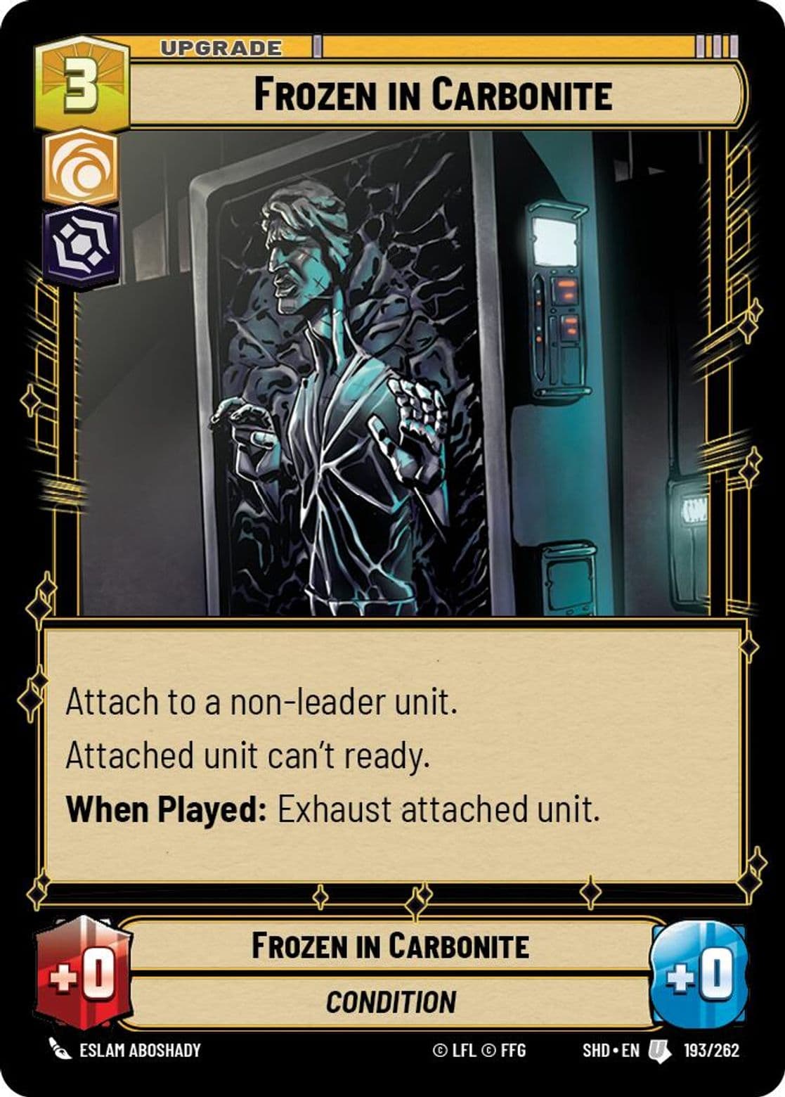 Frozen in Carbonite, Standard