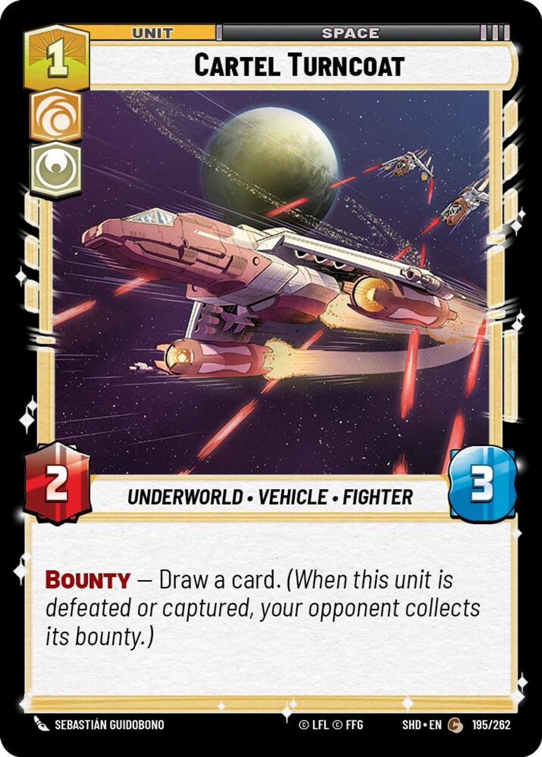 Cartel Turncoat, Standard