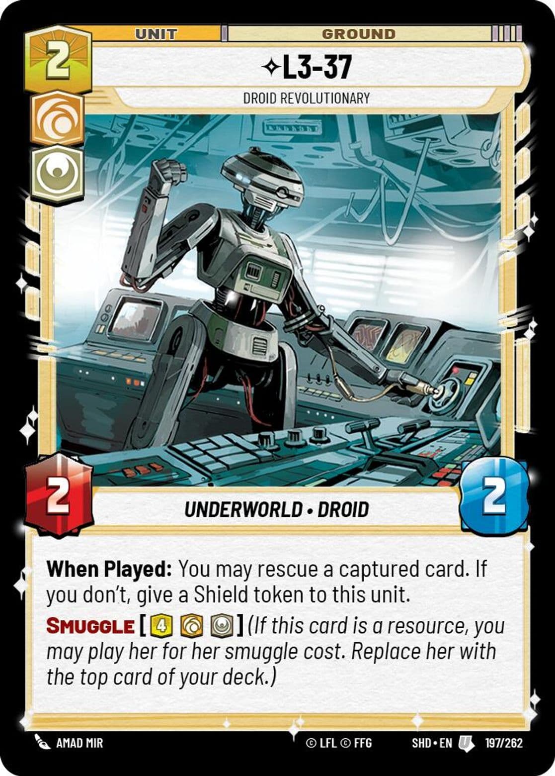 L3-37, Droid Revolutionary, Standard