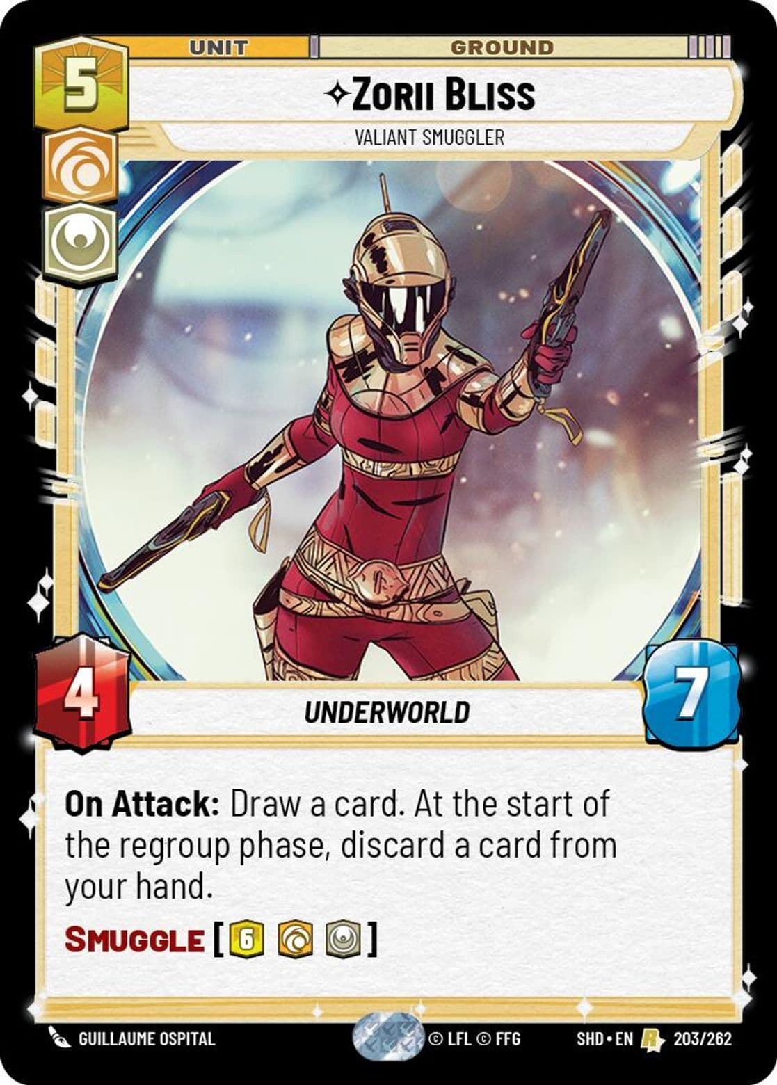 Zorii Bliss, Valiant Smuggler, Standard