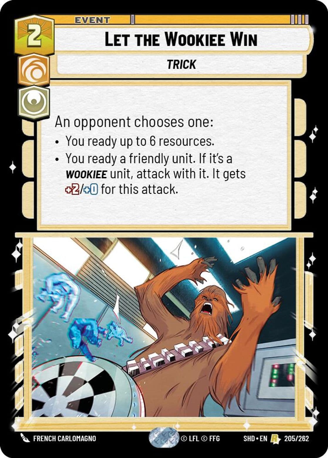 Let the Wookiee Win, Standard