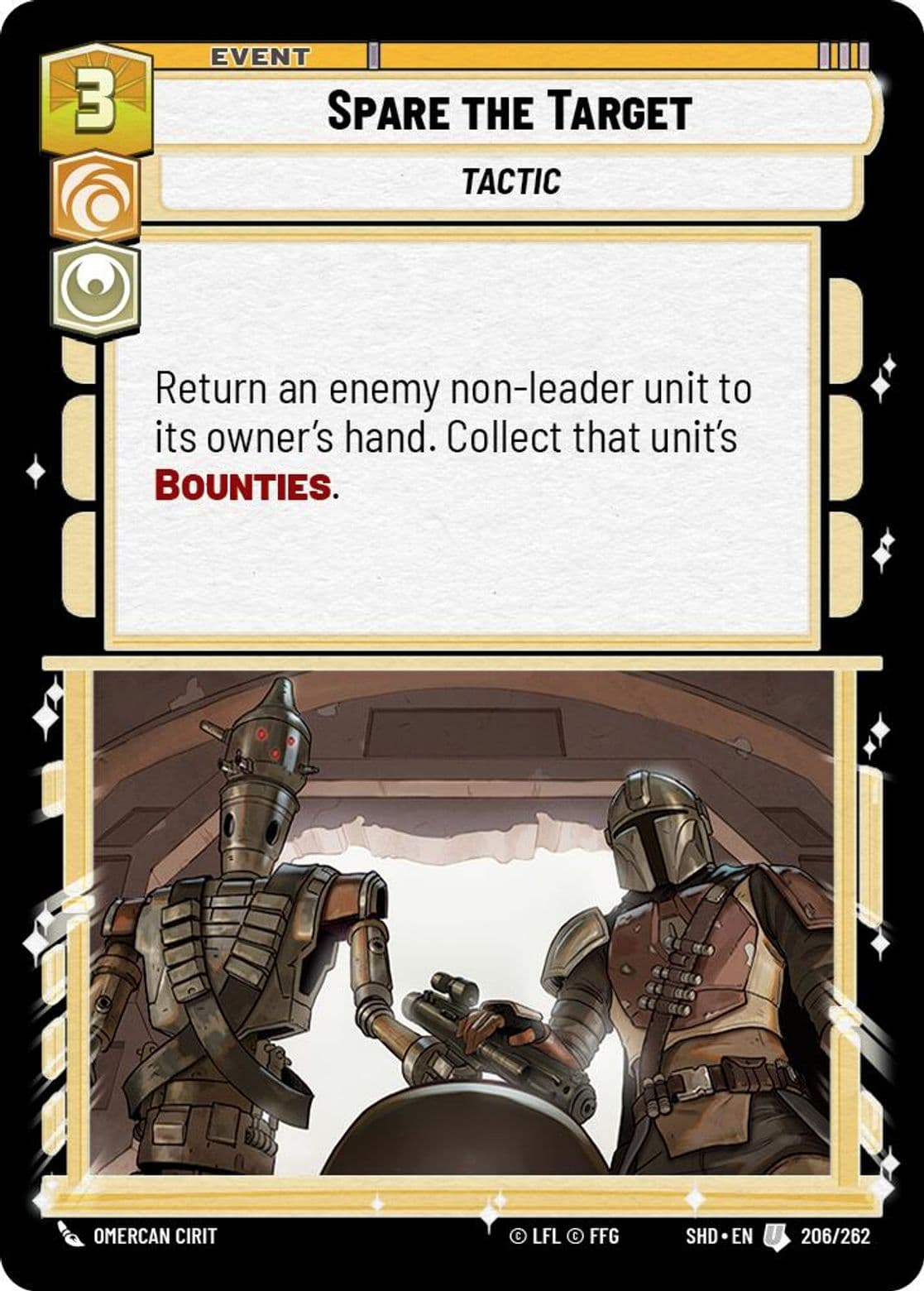 Spare the Target, Standard