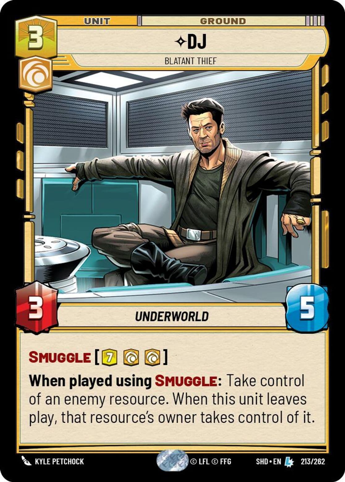 DJ, Blatant Thief, Standard