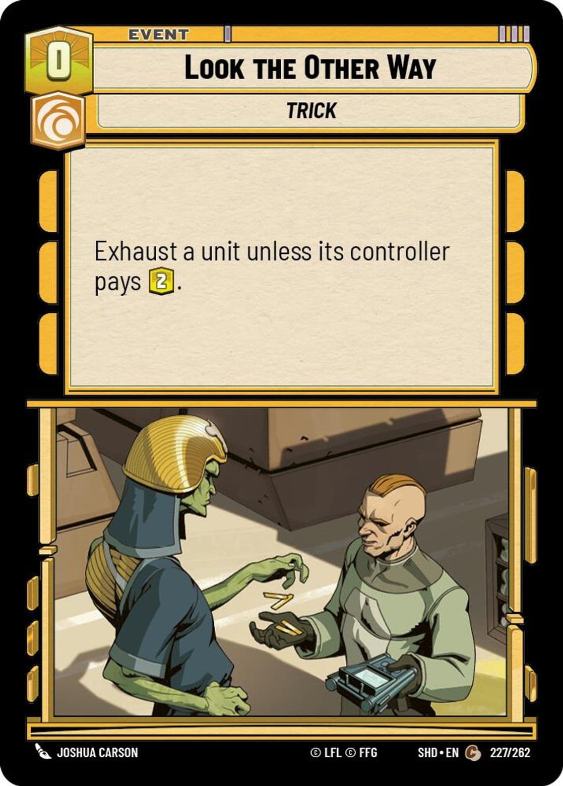 Look the Other Way, Standard