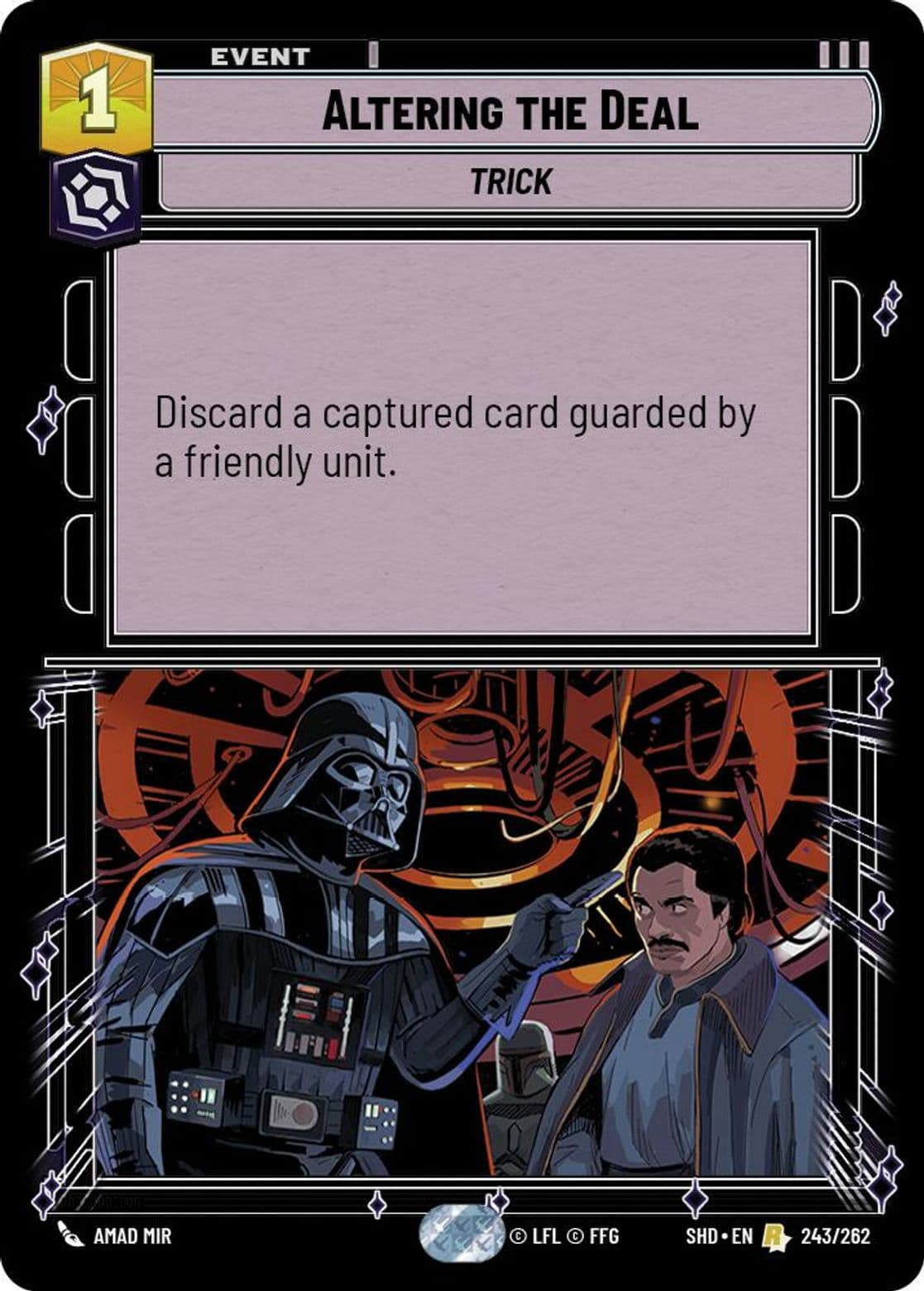 Altering the Deal, Standard