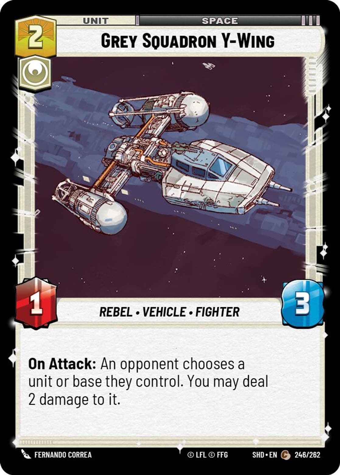 Grey Squadron Y-Wing, Standard