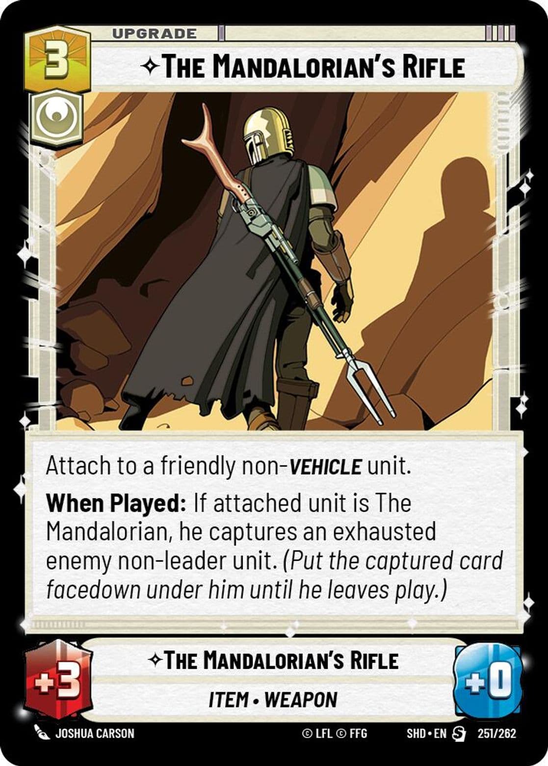 The Mandalorian's Rifle, Standard
