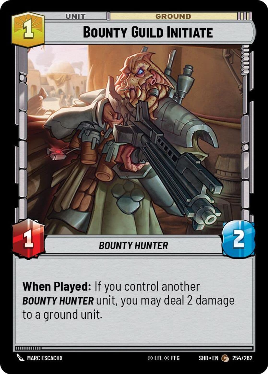 Bounty Guild Initiate, Standard