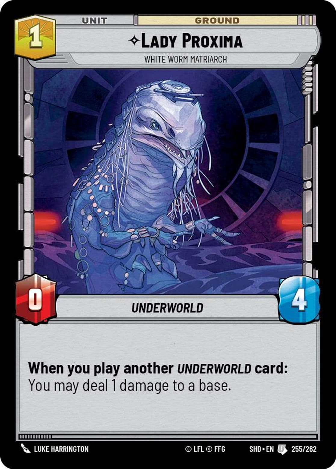 Lady Proxima, White Worm Matriarch (Standard)