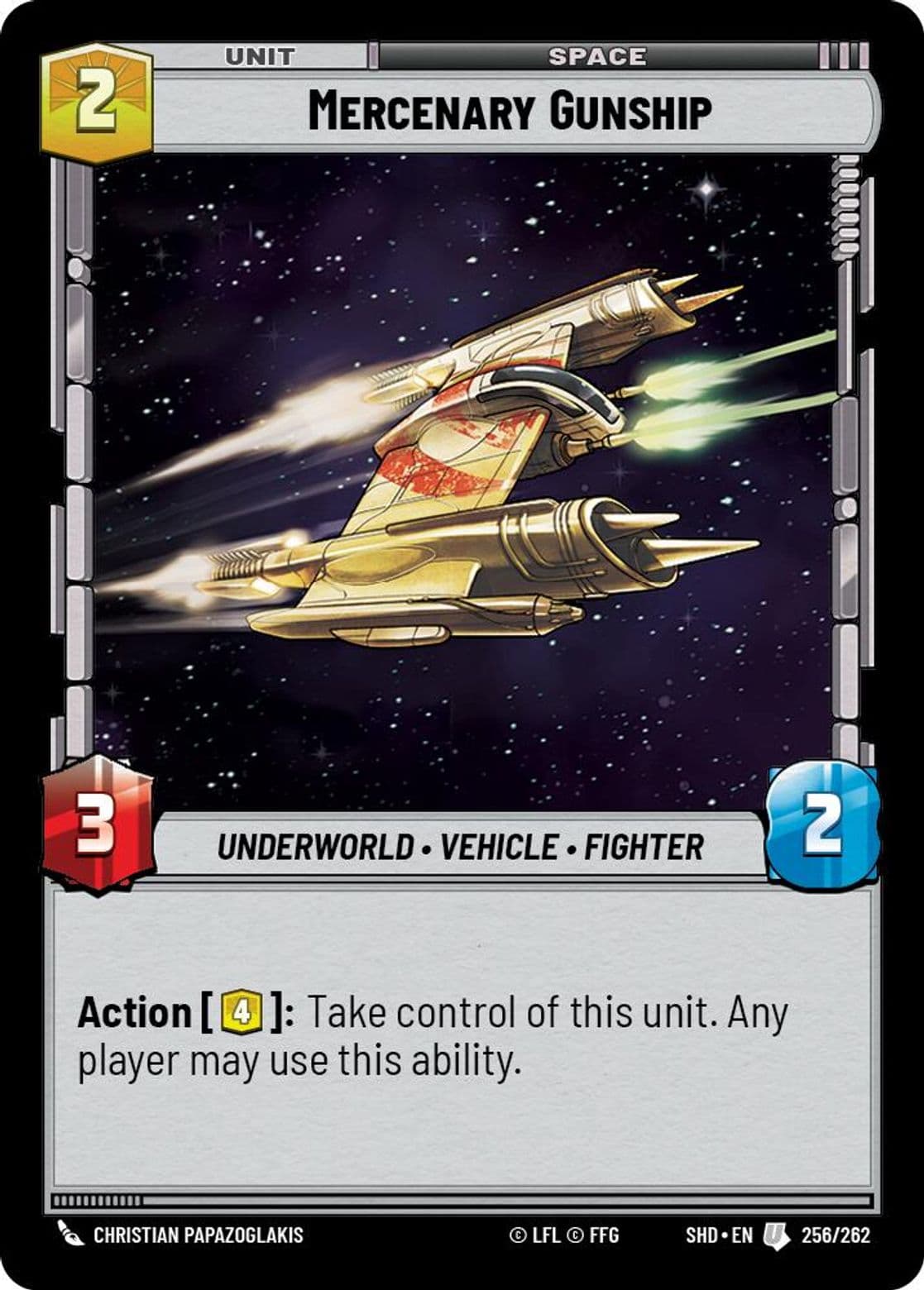 Mercenary Gunship, Standard