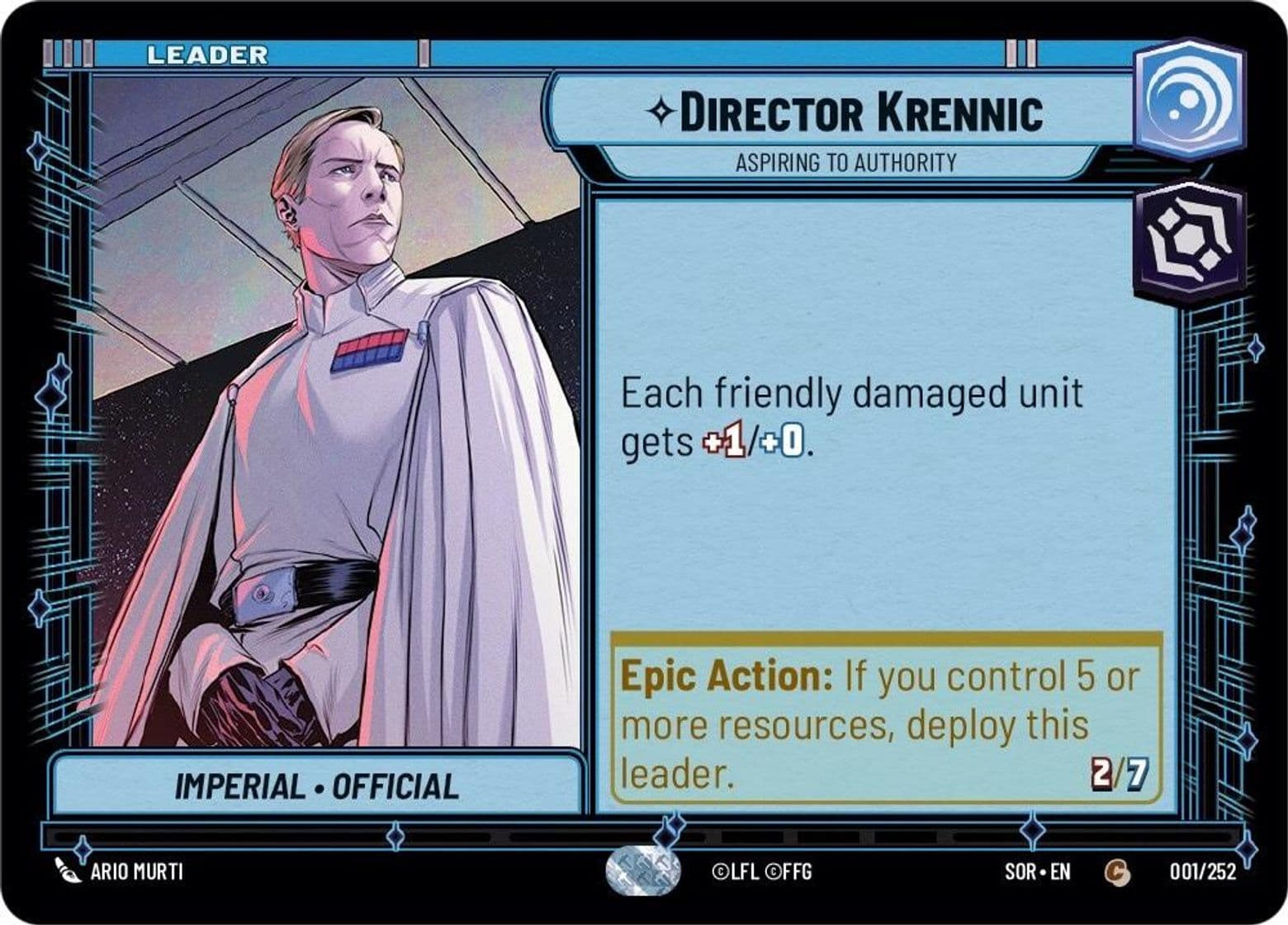 Director Krennic, Aspiring to Authority (Standard)