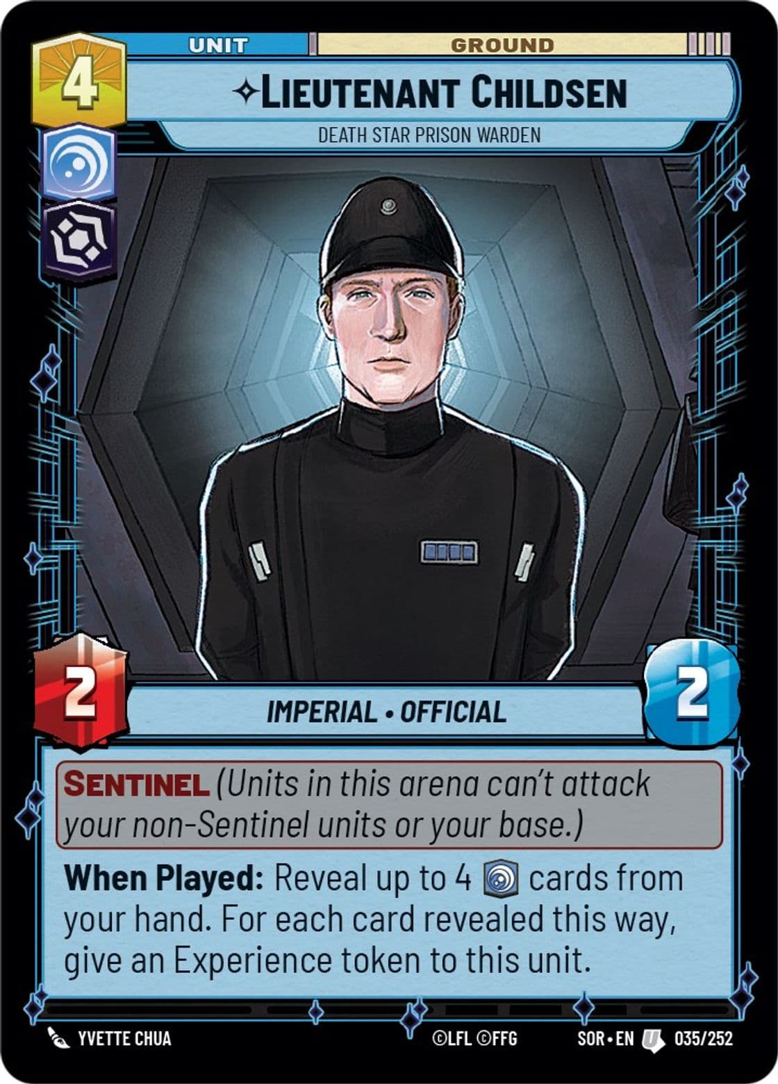 Lieutenant Childsen, Death Star Prison Warden (Standard)