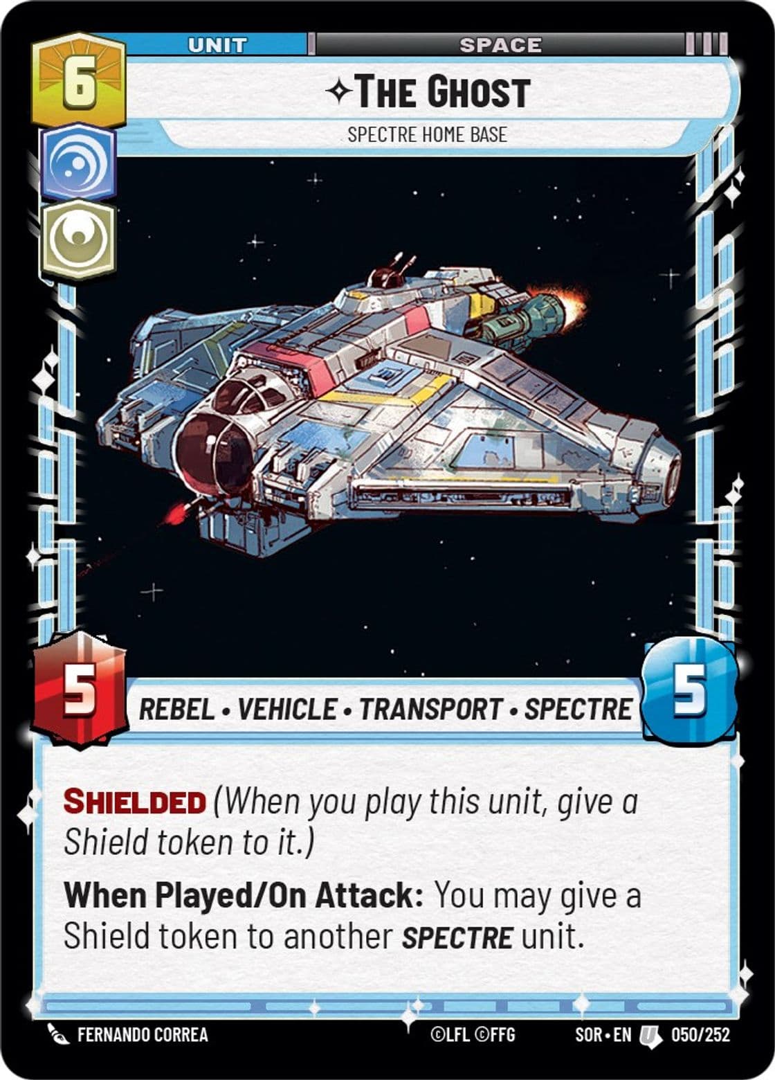 The Ghost, Spectre Home Base, Standard
