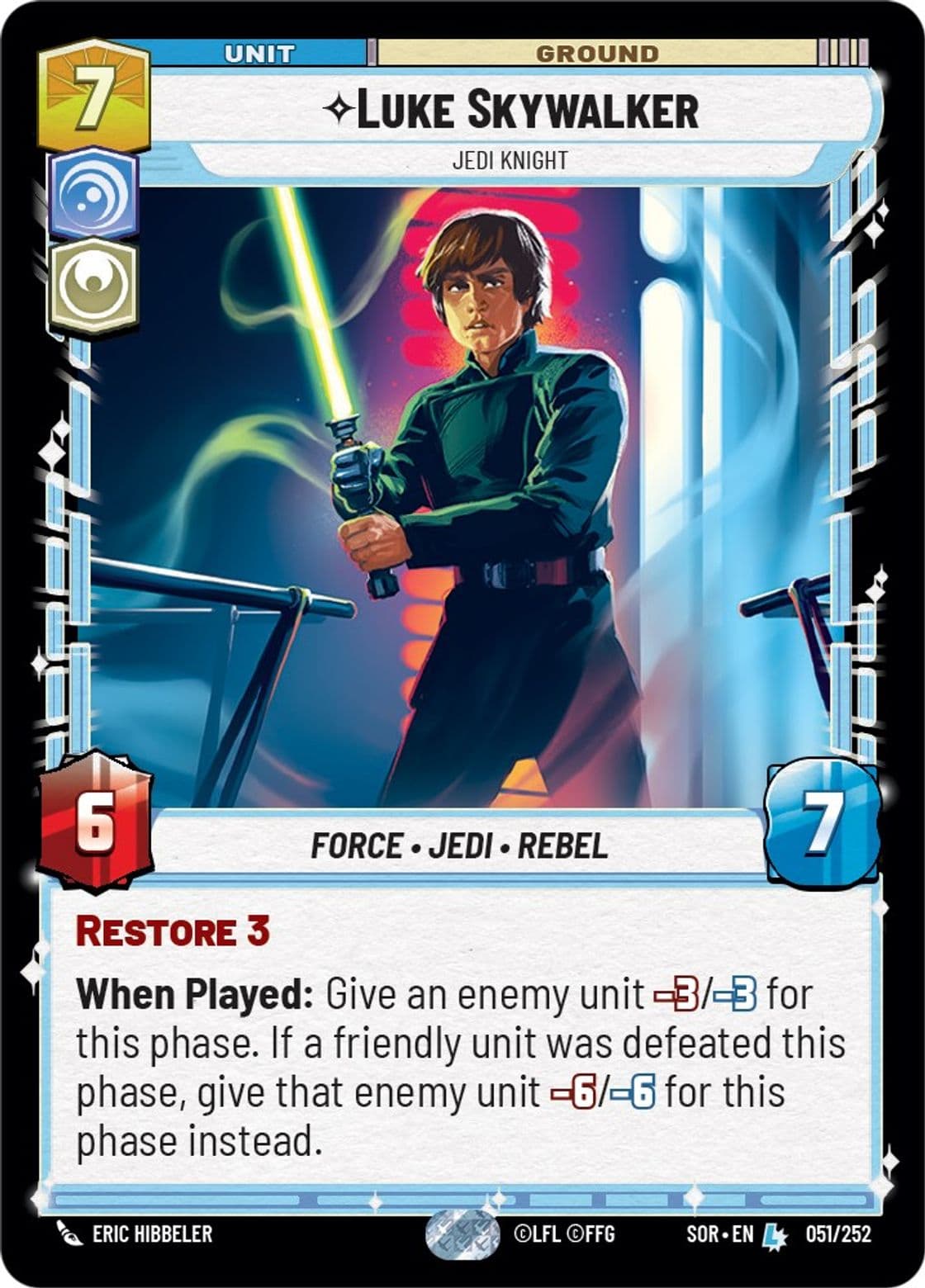 Luke Skywalker, Jedi Knight, Standard