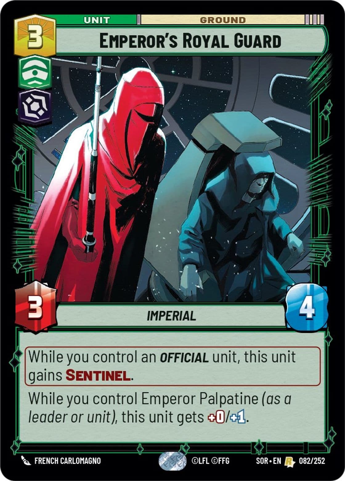 Emperor's Royal Guard, Standard