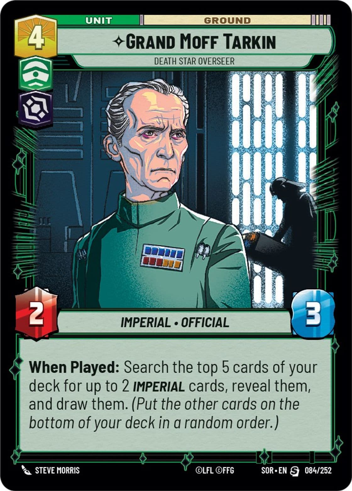 Grand Moff Tarkin, Death Star Overseer, Standard