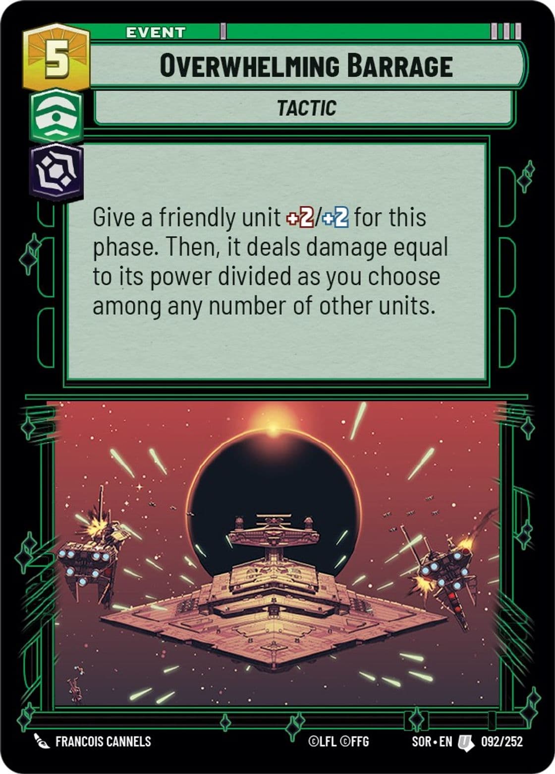 Overwhelming Barrage (Foil)