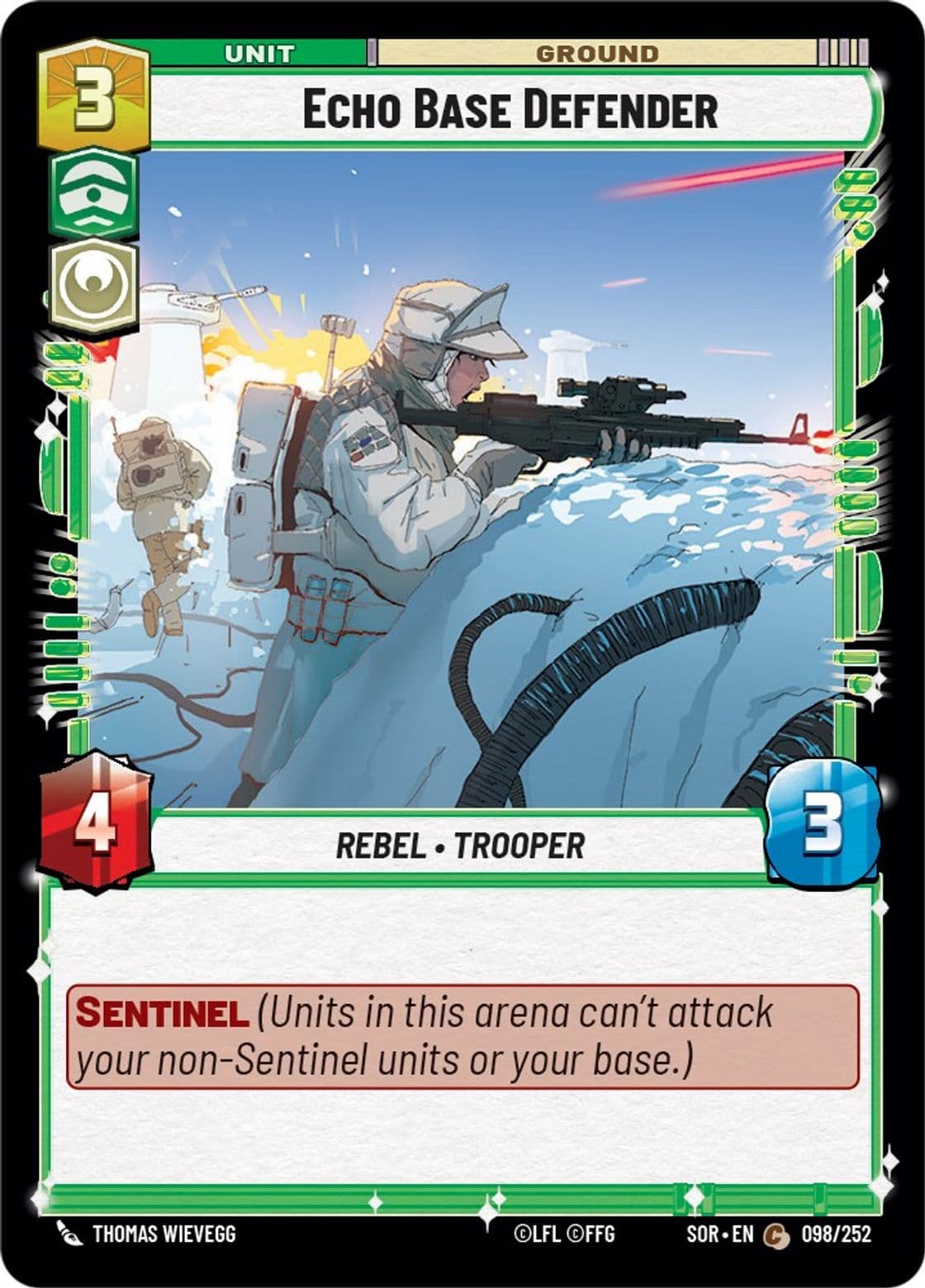 Echo Base Defender (Standard)