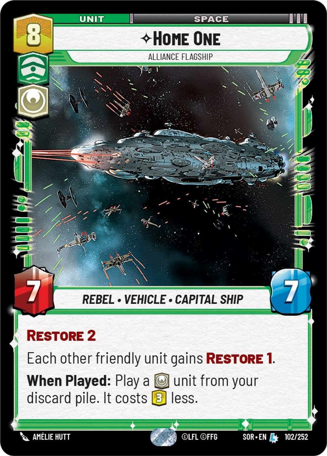 Home One, Alliance Flagship, Standard