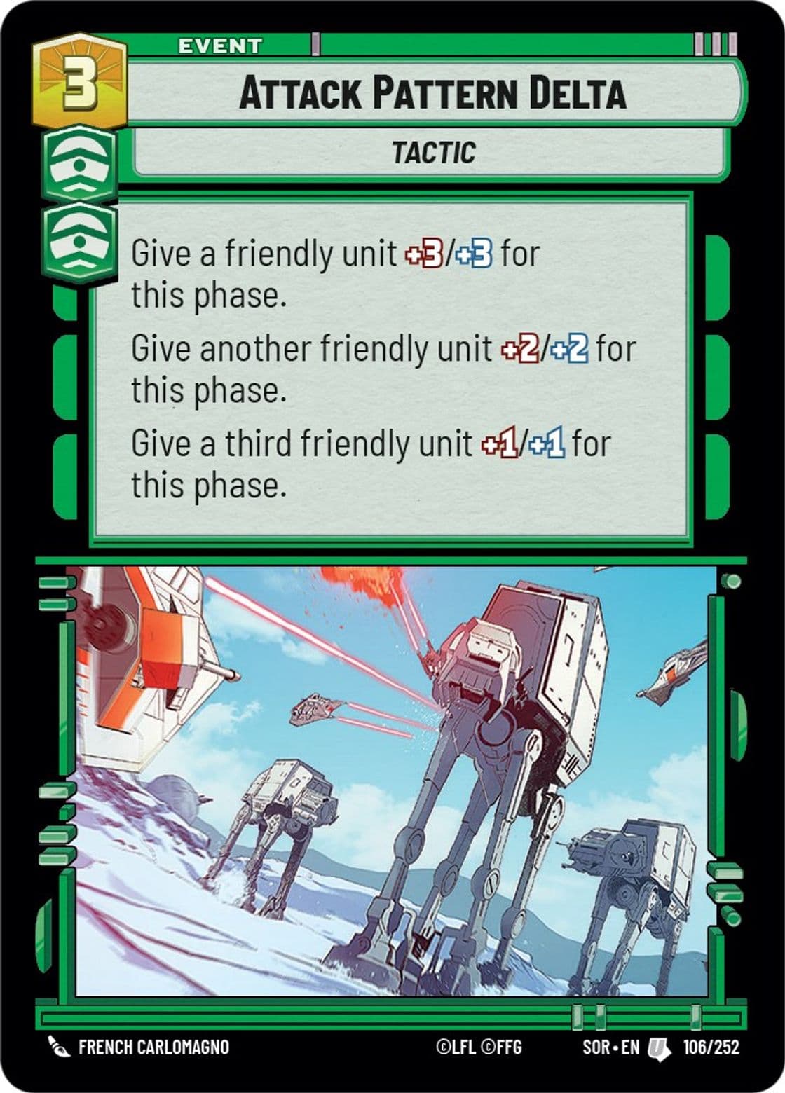Attack Pattern Delta (Standard)