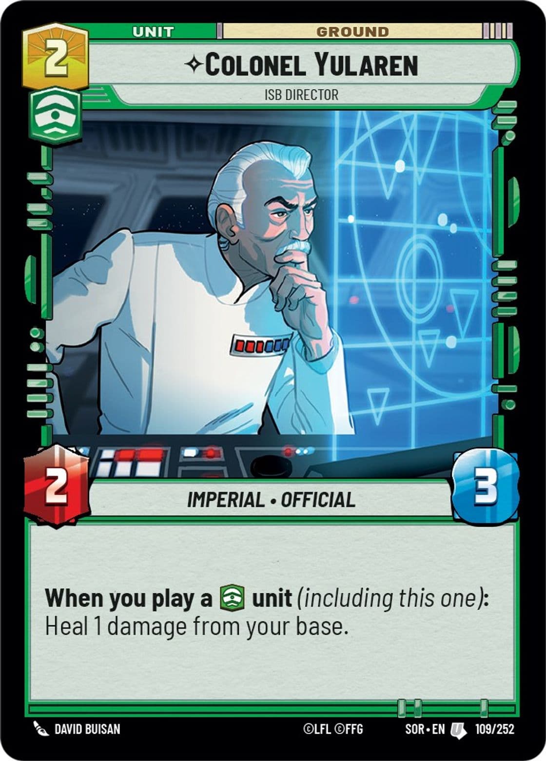 Colonel Yularen, ISB Director (Standard)