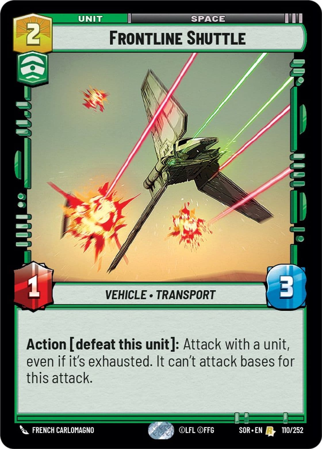 Frontline Shuttle (Standard)