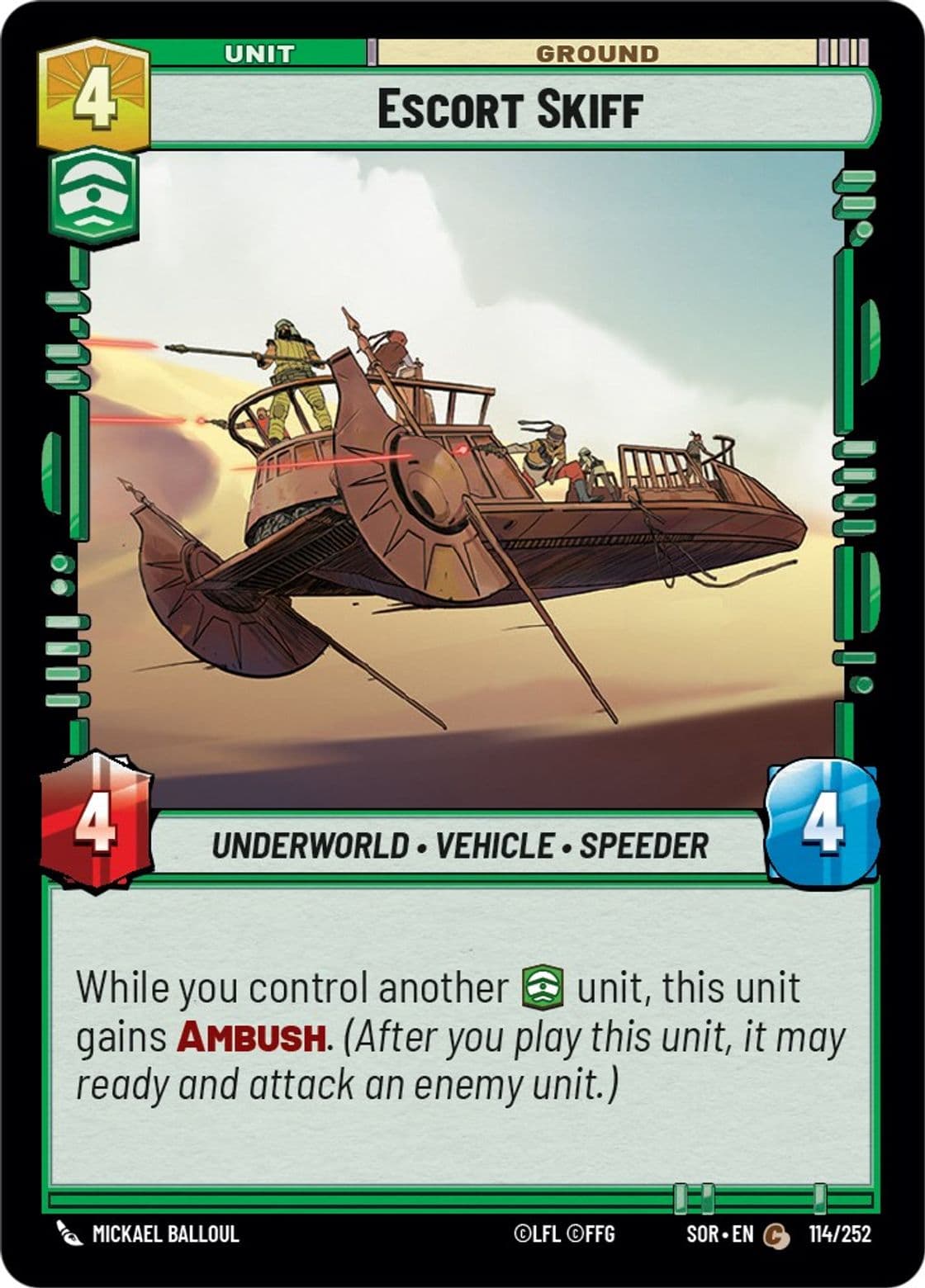 Escort Skiff (Standard)